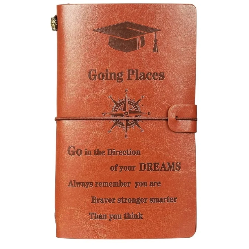 🆕 Graduation Gifts Leather Journal PURPLE